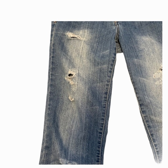 Bluenotes Men’s 28x32 Light blue distressed jeans denimcore casual blokecore - Picture 10 of 11